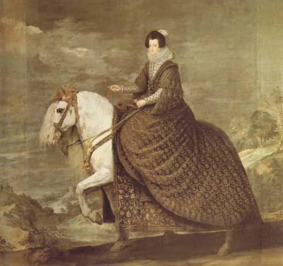 Diego Velazquez Portrait equestre de la reine Elisabeth (df02) Germany oil painting art
